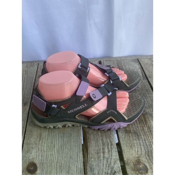 Merrell Tetrex Crest Strap Granite Purple Women Amphibious Shoes Sz 11 - Picture 4 of 10